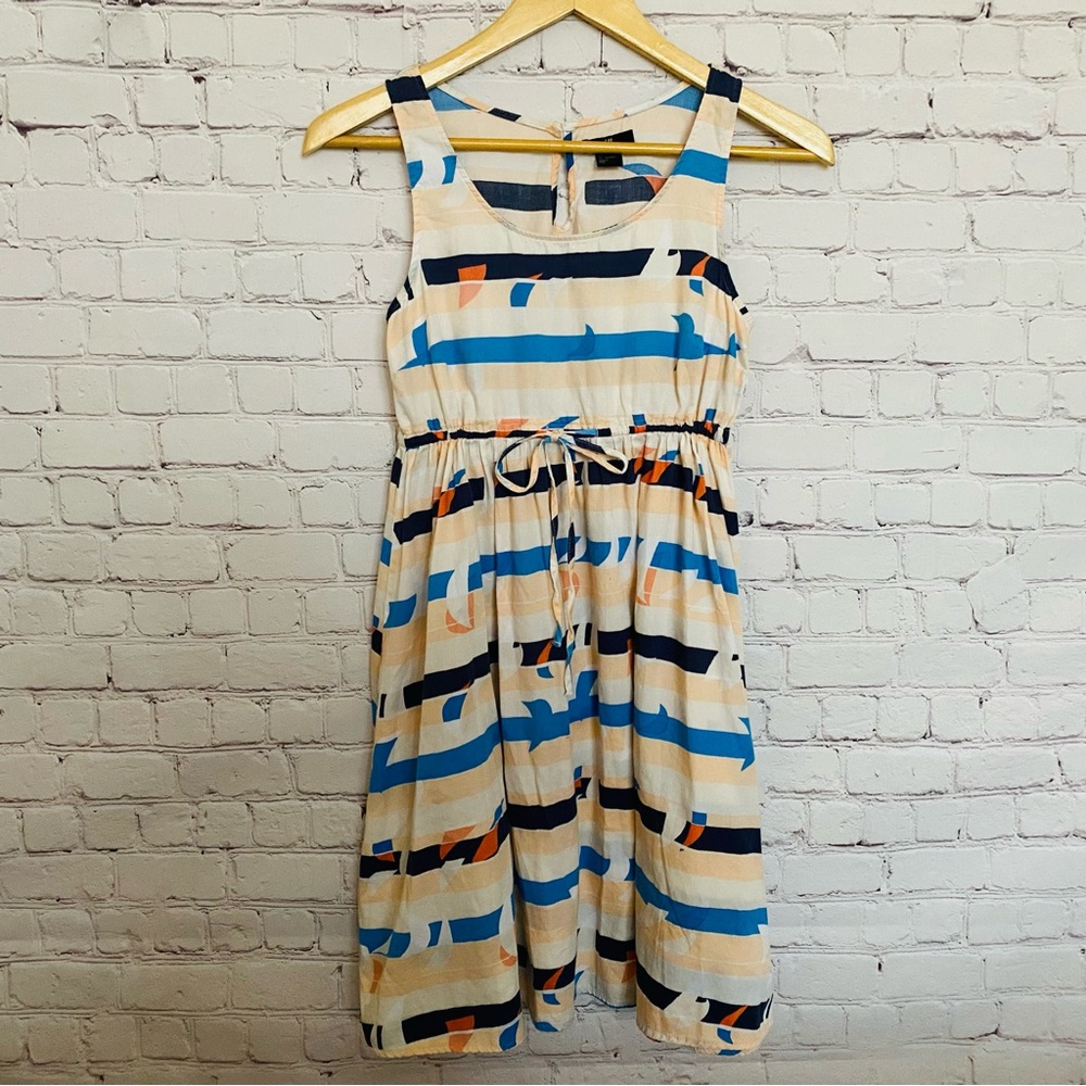 Summer dress. H&M size 6 sailboat print, cotton.